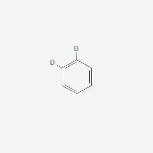 molecular formula C6H6 B108002 1,2-Dideuteriobenzene CAS No. 19467-24-4