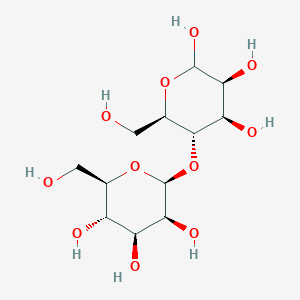molecular formula C12H22O11 B108004 4-O-(b-D-Mannopyranosyl)-D-mannose CAS No. 15548-43-3