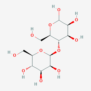 molecular formula C12H22O11 B108004 4-O-beta-D-Mannopyranosyl-D-mannopyranose CAS No. 15548-43-3