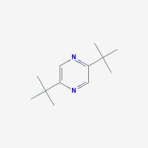 molecular formula C12H20N2 B108011 2,5-bis(1,1-Dimethylethyl)-pyrazine CAS No. 18709-51-8
