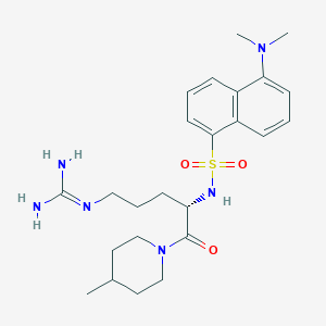 molecular formula C24H36N6O3S B10801168 OM-189 