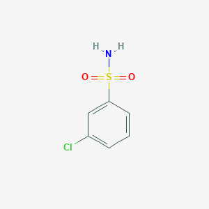 molecular formula C6H6ClNO2S B108012 3-Chlorobenzenesulfonamide CAS No. 17260-71-8