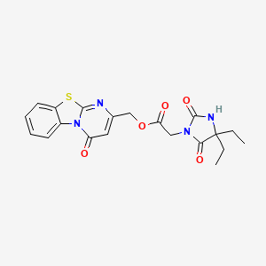 molecular formula C20H20N4O5S B10801411 Aurora kinase inhibitor-13 