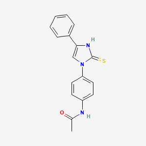 molecular formula C17H15N3OS B10801448 Bcl-B inhibitor 1 