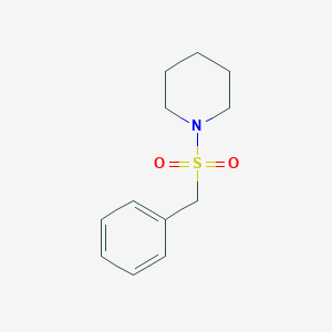 molecular formula C12H17NO2S B108019 1-Phenylmethanesulfonyl-piperidine CAS No. 16358-39-7
