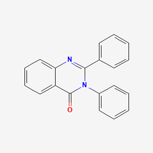 molecular formula C20H14N2O B10802134 2,3-Diphenyl-4(3H)-quinazolinone CAS No. 22686-82-4