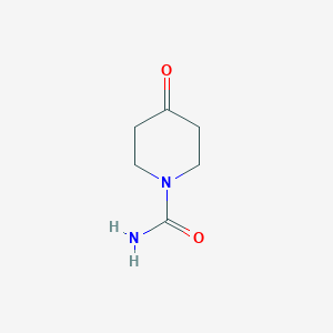 molecular formula C6H10N2O2 B108025 4-Oxopiperidine-1-carboxamide CAS No. 306976-42-1