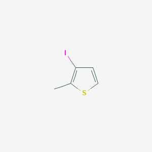 molecular formula C5H5IS B108029 3-Iodo-2-methylthiophene CAS No. 16494-34-1