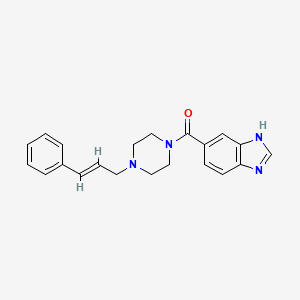 molecular formula C21H22N4O B10803439 SpdSyn binder-1 