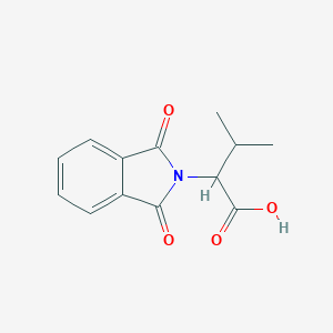 molecular formula C13H13NO4 B108036 2-(1,3-Dioxo-1,3-dihydro-2H-isoindol-2-yl)-3-methylbutanoic acid CAS No. 19506-85-5