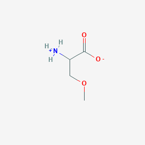 molecular formula C4H9NO3 B108039 2-Amino-3-methoxypropanoic acid CAS No. 19794-53-7