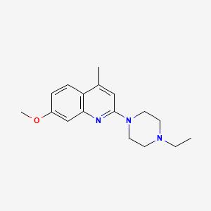 molecular formula C17H23N3O B10804662 ETNK-IN-2 