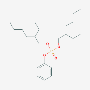 molecular formula C22H39O4P B108047 双(2-乙基己基)苯基磷酸酯 CAS No. 16368-97-1