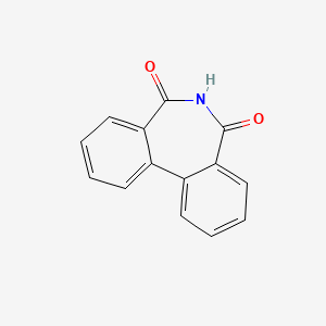 molecular formula C14H9NO2 B10804705 Benzo[d][2]benzazepine-5,7-dione CAS No. 3864-08-2