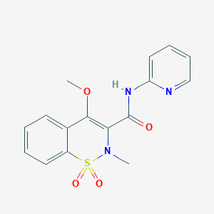 molecular formula C16H15N3O4S B108051 Methyl piroxicam CAS No. 76780-03-5