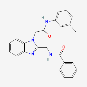 molecular formula C24H22N4O2 B10805913 PKM2-IN-9 