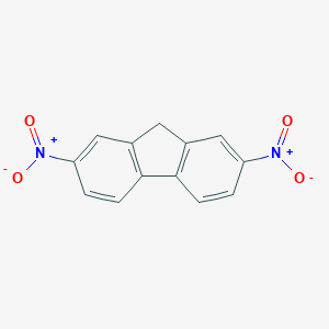 molecular formula C13H8N2O4 B108060 2,7-二硝基芴 CAS No. 5405-53-8