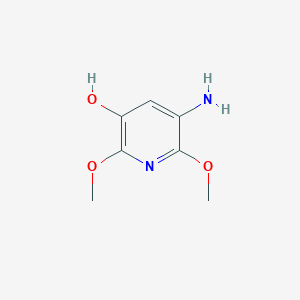 5-Amino-2,6-dimethoxy-3-hydroxypyridine