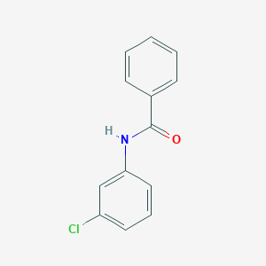 molecular formula C13H10ClNO B108077 N-(3-Chlorophenyl)benzamide CAS No. 6004-21-3