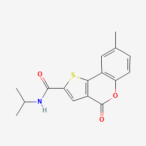 molecular formula C16H15NO3S B10807787 PKM2-IN-5 