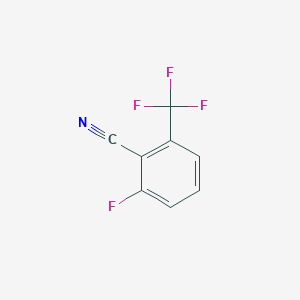 molecular formula C8H3F4N B108081 2-Fluoro-6-(trifluoromethyl)benzonitrile CAS No. 133116-83-3