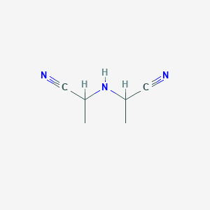 molecular formula C6H9N3 B108099 2,2'-Iminobispropiononitrile CAS No. 2869-25-2