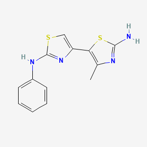 molecular formula C13H12N4S2 B10809971 JD118 
