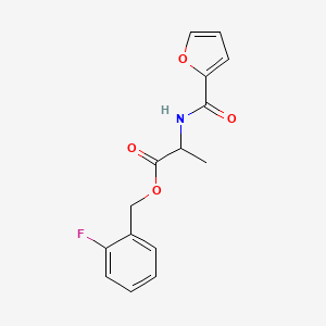 molecular formula C15H14FNO4 B10810684 WAY-322454 