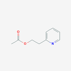 molecular formula C9H11NO2 B108119 2-Pyridin-2-ylethyl acetate CAS No. 16632-09-0