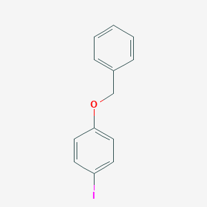 molecular formula C13H11IO B010812 1-(Benzyloxy)-4-iodobenzene CAS No. 19578-68-8