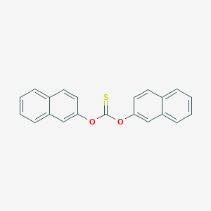 molecular formula C21H14O2S B108132 Dinaphthalen-2-yloxymethanethione CAS No. 127084-74-6