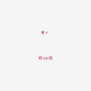 molecular formula KO₂ B108143 过氧化钾 CAS No. 12030-88-5