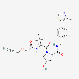 molecular formula C27H34N4O5S B10814353 VHL ligand 7 