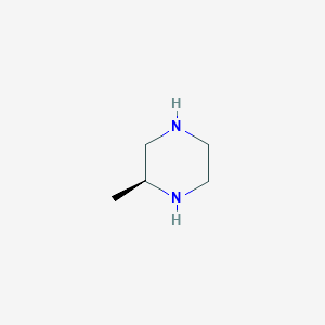 molecular formula C5H12N2 B108145 (S)-(+)-2-甲基哌嗪 CAS No. 74879-18-8