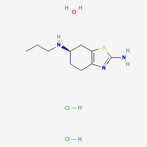 molecular formula C10H21Cl2N3OS B10814585 Dexpramipexole Dihydrochloride CAS No. 908244-04-2