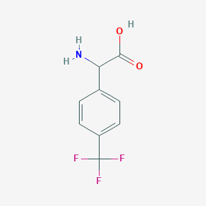2-Amino-2-(4-(trifluoromethyl)phenyl)acetic acid