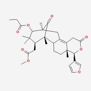 molecular formula C30H38O8 B10814625 Khayasin C 