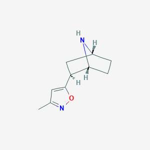 molecular formula C10H14N2O B10814671 Exo-epiboxidine 