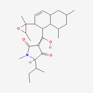 molecular formula C26H39NO4 B10814716 Antibiotic PF 1052 