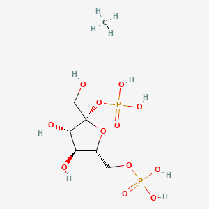 molecular formula C7H18O12P2 B10814798 Fructose 2,6-biphosphate sodium salt 