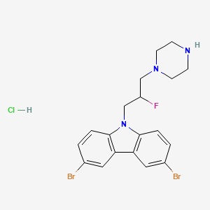 molecular formula C19H21Br2ClFN3 B10814867 IMAC2 Hydrochloride 