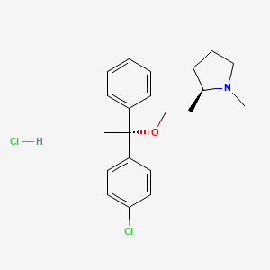 molecular formula C21H27Cl2NO B10815110 Clemastine hydrochloride 