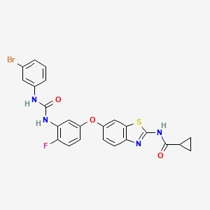 molecular formula C24H18BrFN4O3S B10815274 RIPK3-IN-4 
