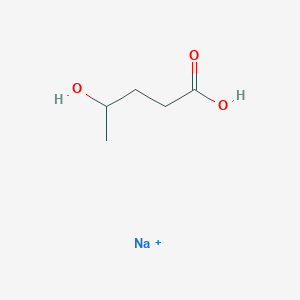 molecular formula C5H10NaO3+ B10815306 GHV (sodium salt) 