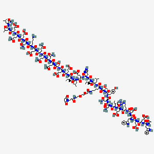 molecular formula C204H306N54O72 B10815450 Albuvirtide CAS No. 1417179-66-8