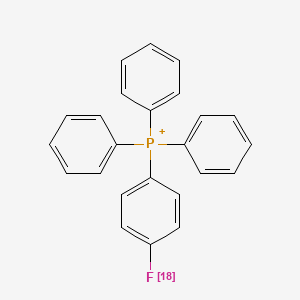 molecular formula C24H19FP+ B10815508 Bfpet F-18 CAS No. 863644-14-8