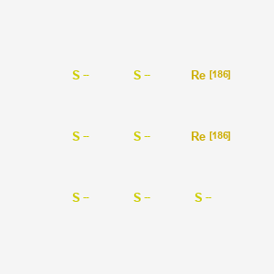 molecular formula Re2S7-14 B10815551 Rhenium re-186 sulfide 