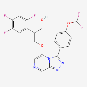 molecular formula C21H15F5N4O3 B10815583 Osm-LO-8 