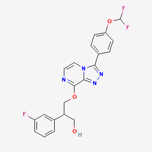 molecular formula C21H17F3N4O3 B10815623 Osm-LO-3 