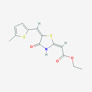 molecular formula C13H13NO3S2 B10815888 WAY-658494 